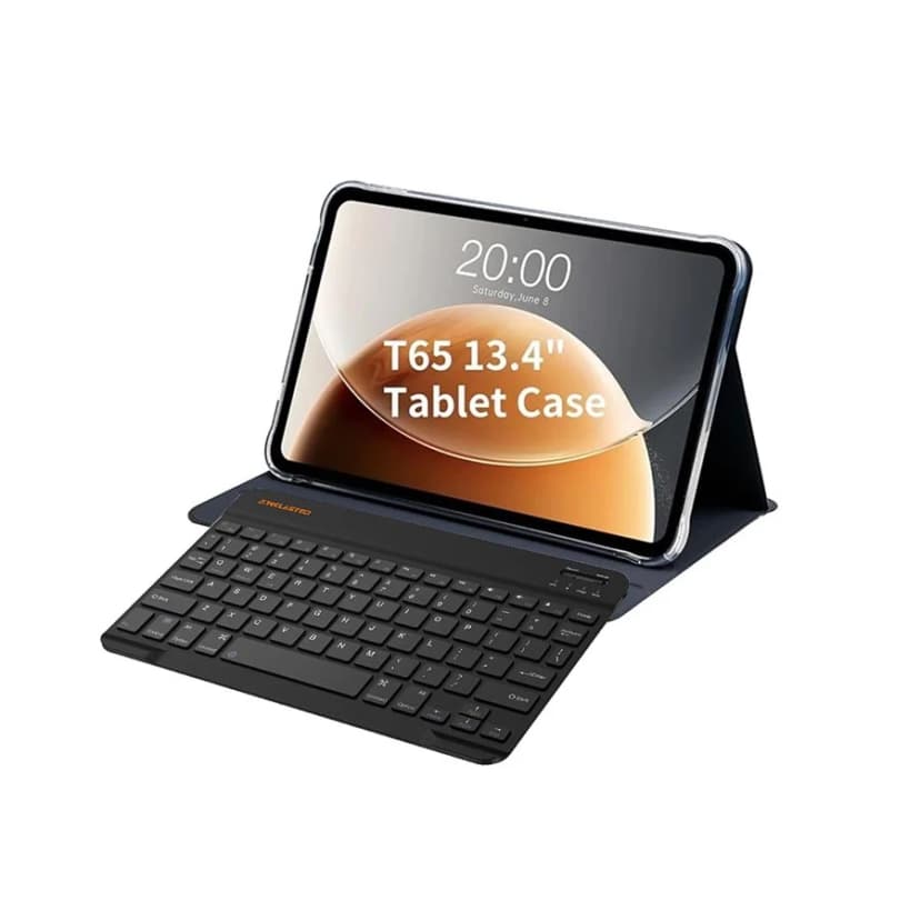 Teclast T65 (LTE) 8GB RAM 128GB ROM 13.4 Inch Space Gray Tablet With Back Cover & Keyboard
